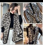 180CM BY 90CM VINTAGE SILK SCARF - Image 3