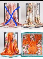 90CM VINTAGE SILK DESIGN - Image 2