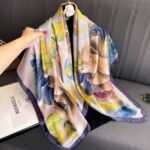 110CM BY 110CM VINTAGE SILK