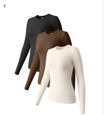 ROUNDNECK LONGSLEEVE TOP